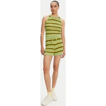 Dámské kraťasy Element Šortky z materiálu Flip Knit ELJNS00118 Zelená Regular Fit XS