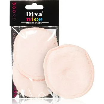 Kosmetický tampón Diva & Nice Cosmetics Accessories Face odličovací tampony 2 ks