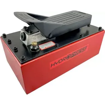 Ruční pumpa HPAP-004 Air pump, vzduchový multiplikátor, převodník 700 Bar, nádrž 4,5 litrů, ocel