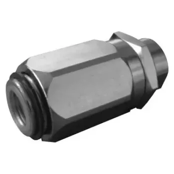 Ventil VRF 3/8" Jednosměrný regulační škrtící ventil s bypassem do potrubí, G3/8", 45 l/min