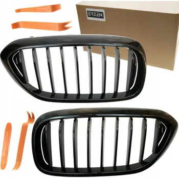 Posilovač řízení Mřížky ledvinek do grilu nárazníku s jednoduchými žebry pro BMW G30 G31