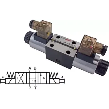 Rozvaděč FW-02-3C3-A220 hydraulický šoupátkový rozvaděč, NG06, 315 bar, 80 l/min, 230 V AC