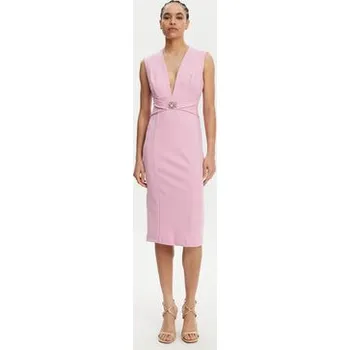 Dámské šaty Rinascimento Koktejlové šaty CFC0123769003 Růžová Regular Fit XL