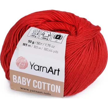 Příze Pletací příze Baby Cotton 50 g