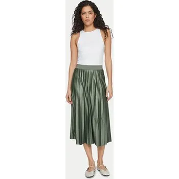 Dámská sukně Vila Plisovaná sukně Nitban 14063241 Zelená Regular Fit S