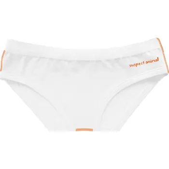 Dětské funkční kalhotky Basic HAWAII bílá Bamboo Ultra - Oranžová / 130