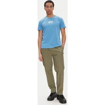 Alpha Industries T-Shirt Basic 118533 Modrá Regular Fit M