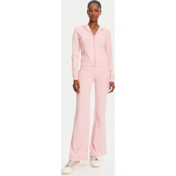 Dámská mikina Juicy Couture Mikina Active JCSAS125401 Růžová Slim Fit XXS