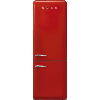 Lednice Smeg FAB38RRD6 retro chladnička červená