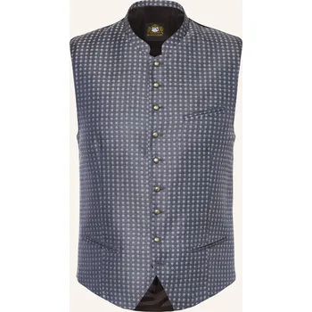 Pánská bunda Hammerschmid Pánská Krojová Vesta Enrico Slim Fit, modrá /...