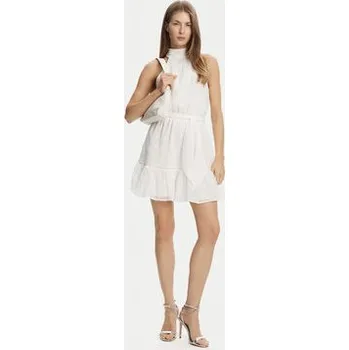 Dámské oblečení Guess Letní šaty W5GK15 W0WA2 Bílá Regular Fit XS