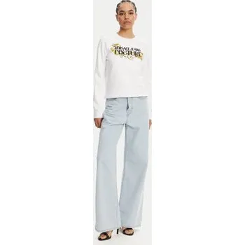 Dámská mikina Versace Jeans Couture Mikina 78HAIC06 Bílá Regular Fit L