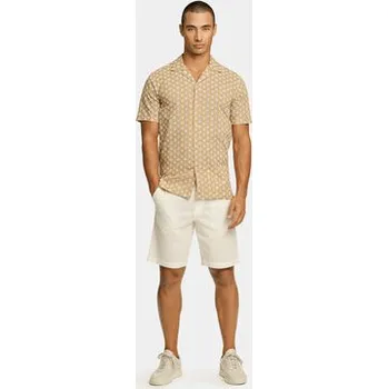 Pánská košile Lindbergh Košile 30-203569 Béžová Relaxed Fit M