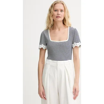 Tričko Morgan DELSA námořnická modř 59X, vel. XS