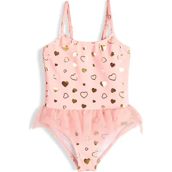 Dívčí oblečení GATE Jednodílné plavky s potiskem 3Y 425-0650/35