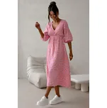 Mušelínové šaty Venezia leo violet Velikost: UNI