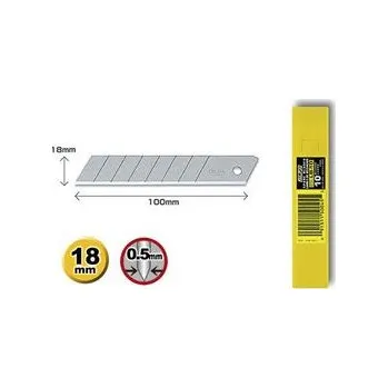 Pracovní nůž Olfa box s náhradními 18 mm zlamovacími čepelemi