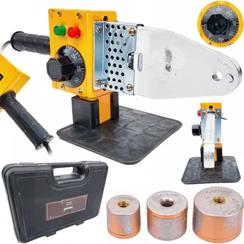 Svářečka ONDRAGON Svářečka na PVC/PP trubky 2000W, 3 nástavce 20–32 mm, kufr,