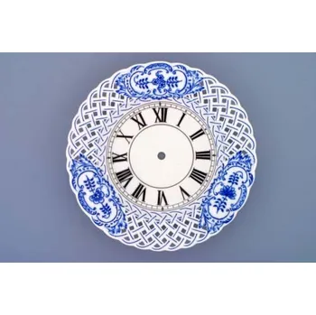 Nádoba na olej a ocet Cibulák Čelní stěna k hodinám prolamovaná 24cm bez strojku Originál Český porcelán Dubí
