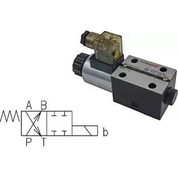 Rozvaděč RPE3-062K11/01200E1 hydraulický rozvaděč ARGO HYTOS, 1 cívka, bez napětí P-B, A-T, 12 V DC