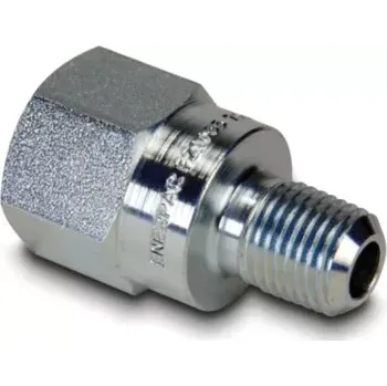 Fitinka 3/8 X 1/4 FG-S adaptér - redukce vnitřní 3/8"-18NPT - vnější 1/4"- 18NPT, 700 bar