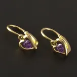 Goldpoint Zlaté náušnice srdíčka Váha: 0.95 g