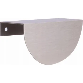 Nábytkové kování Nábytková úchytka hranová PŮLKOL UA01 loft INOX lehká 5,2 cm 32/52