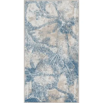 Koberec Breno Kusový koberec LIDA NEW DUKI Blue, 80x150 cm, Vícebarevné