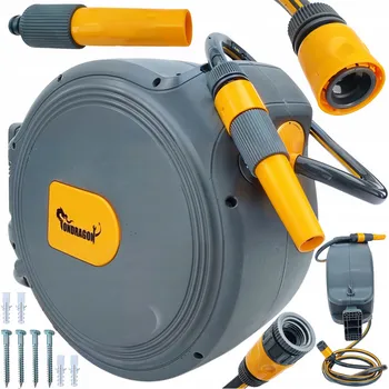 Držák na zahradní hadici Ondragon Automatický naviják se zahradní hadicí 1/2" OD1129 20 m