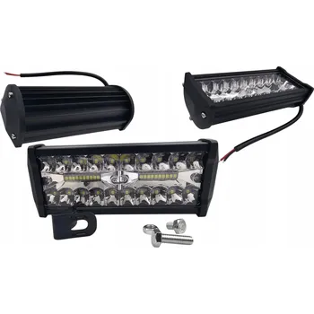 LED PRACOVNÍ SVĚTLO DÁLKOVÉ REFLEKTOR HALOGEN OFF-ROAD 120W 80LED 12V-36V