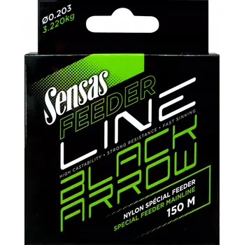 Vlasec Sensas feeder line black arrow 150 m 0,234
