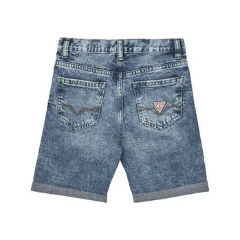 Guess Džínové šortky L5GD00 D41E0 Modrá Regular Fit 16Y
