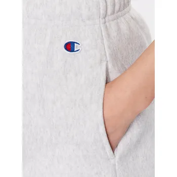 Pánské oblečení CHAMPION Sportovní šortky Minimal Reverse Weave 116247 Šedé, klasický střih