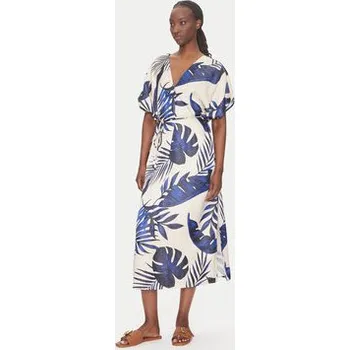 Dámské šaty Vero Moda Letní šaty Vina 10327430 Béžová Relaxed Fit XL