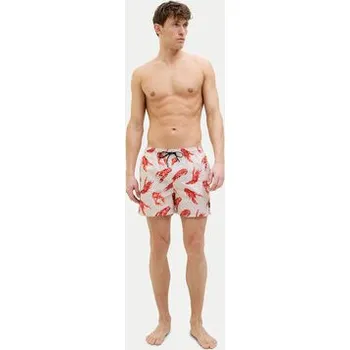 Pánské plavky Jack & Jones Plavecké šortky Maui 12272809 Béžová Regular Fit XS