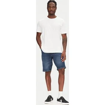 Wrangler Džínové šortky Texas 112362506 Tmavomodrá Regular Fit 30