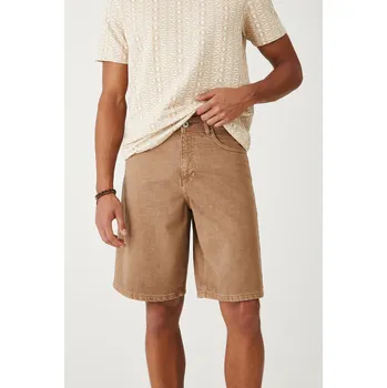 Pánské kraťasy Bavlněné riflové kraťasy Medicine RS25.SZMB40 béžová 80J, vel. 33