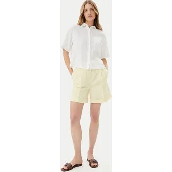 Pánské oblečení Tommy Hilfiger Šortky z materiálu WW0WW44767 Žlutá Regular Fit 44