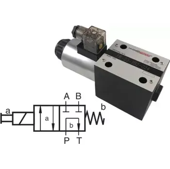 Rozvaděč FW-03-2B6B-D24 Přímo řízený šoupátkový rozvaděč, NG10, 120 l/min, 315 bar, 24 V DC