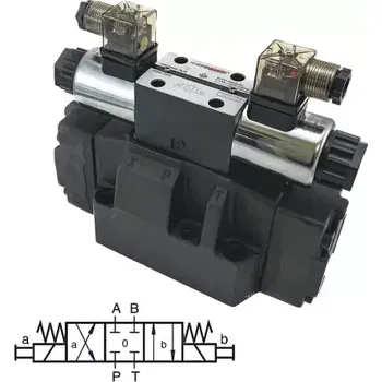 Rozvaděč HFWH-04-3C2-D24 nepřímo řízený hydraulický rozvaděč NG16, 300 l/min, 350 bar, 24 V DC