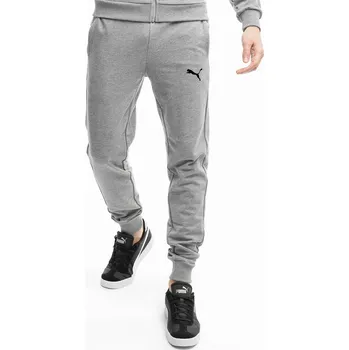 3119 PÁNSKÉ BAVLNĚNÉ SPODKY PUMA TEPLÁKY SPORTOVNÍ ŠEDÉ S