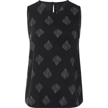 esmara® Dámský blůzový top (černá, 34)