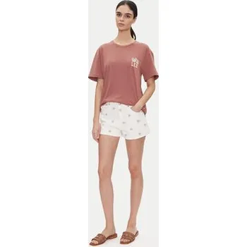 Lee T-Shirt Vintage 112363834 Růžová Relaxed Fit L