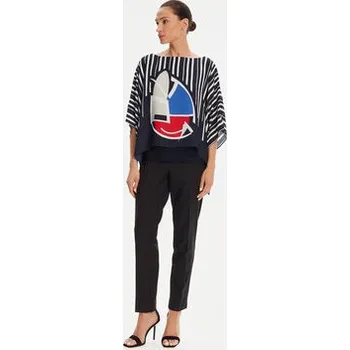 Pánské kalhoty Joseph Ribkoff Chino kalhoty 241231S25 Černá Slim Fit 36