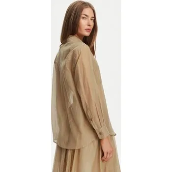 Marella Košile Cennare 2513111025 Béžová Regular Fit 42