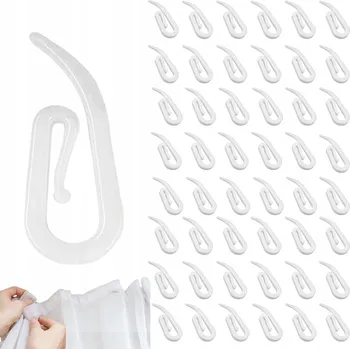 Kroužky, žabky, spínací špendlíky plastové 50 ks