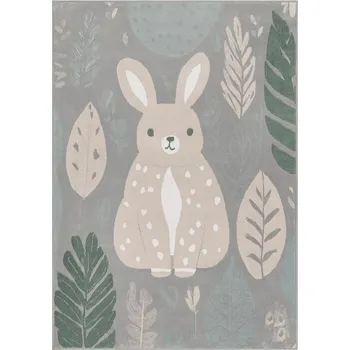 Koberec Breno Kusový koberec LIDA NEW KUNIKLO Light beige, 133x190 cm, Vícebarevné