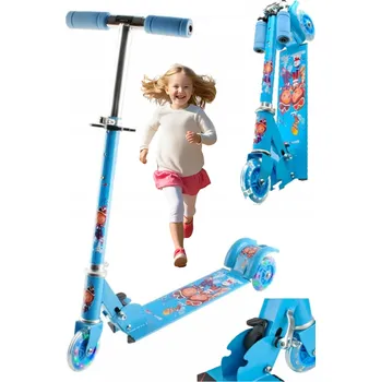 Koloběžka Dětská kovová tříkolová koloběžka DÁREK