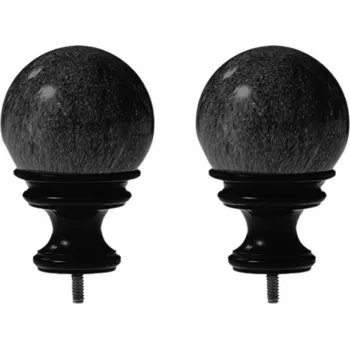 Obraz 2x Velké Koule Koncovky Garnýže Elegantní Amazon Basics