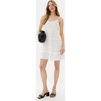 Dámská móda Vero Moda Letní šaty Pretty 10325236 Bílá Regular Fit XS